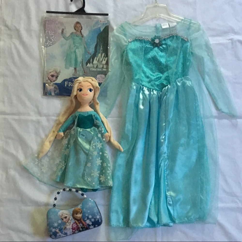 Frozen Elsa costume bundle